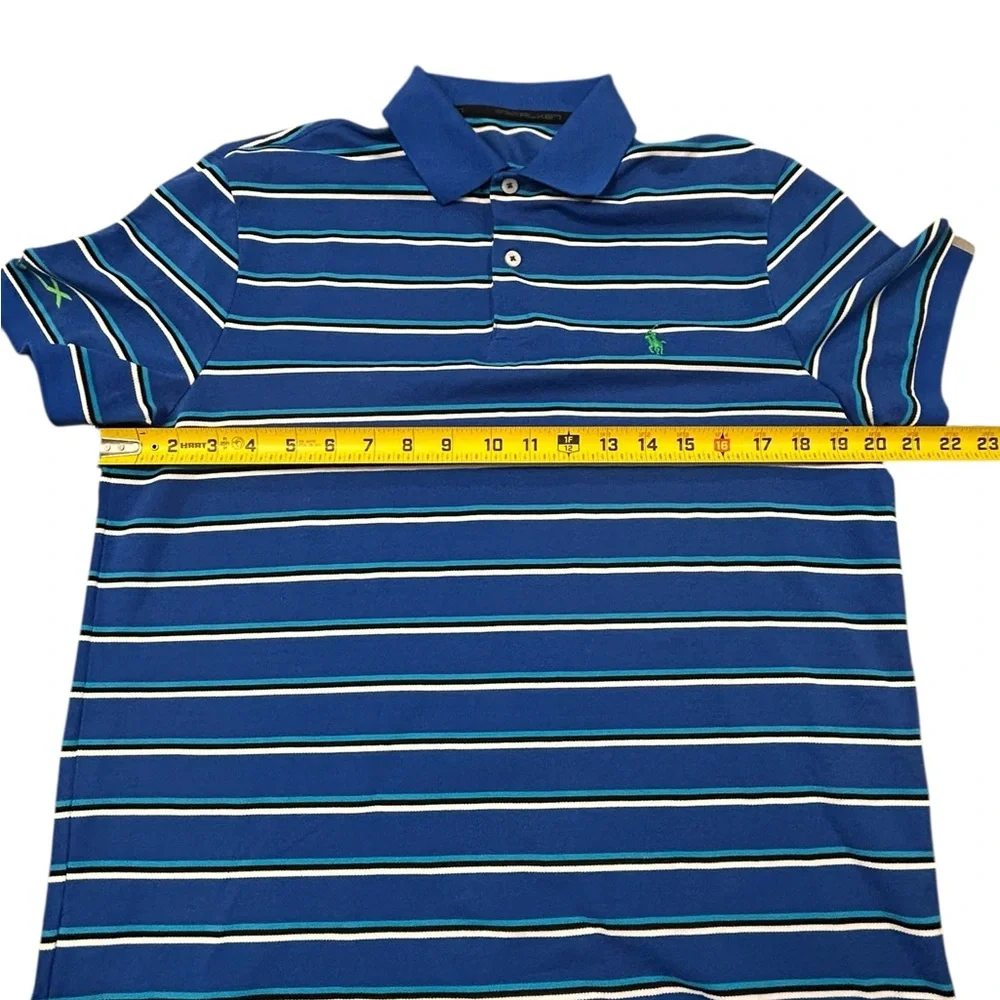 Ralph Lauren RLX Men’s Performance Golf Polo Shirt Small‎ Striped
